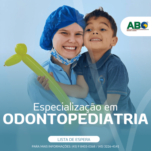 Especialização em Odontopediatria