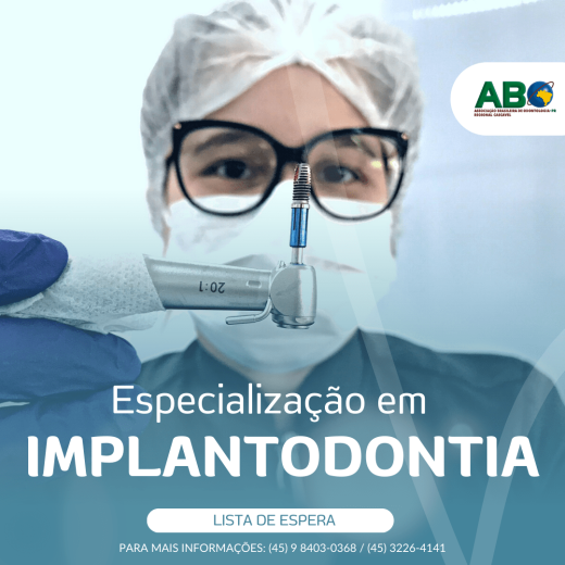 Especialização em Implantodontia
